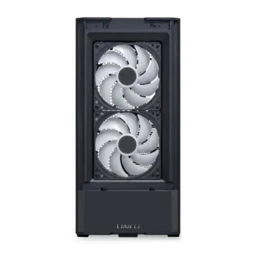 Lian Li LANCOOL 207 Black Case - 2x140mm ARGB front, 2x120mm PWM Fans Pre-Installed, USB Type-C Port, Tempered Glass Side Panel
