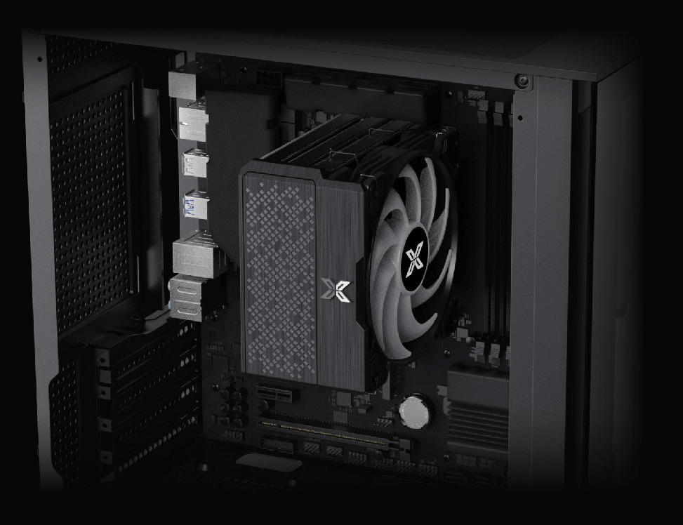 XIGMATEK MYX II 3F (EN45950) Tempered Case - M-ATX, 3x 120mm RGB Fans 28 MYX AIR II 3F page 8