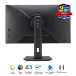 ASUS ROG Strix XG27ACS Gaming Monitor - 27 inch, 2K (2560x1440), IPS, 180Hz, 1ms GTG, ELMB, G-Sync compatible, FreeSync, DisplayHDR™ 400, Tripod socket 12 ROG STRIX XG27ACS 04