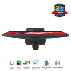 ASUS ROG Strix XG27ACS Gaming Monitor - 27 inch, 2K (2560x1440), IPS, 180Hz, 1ms GTG, ELMB, G-Sync compatible, FreeSync, DisplayHDR™ 400, Tripod socket 14 ROG STRIX XG27ACS 06