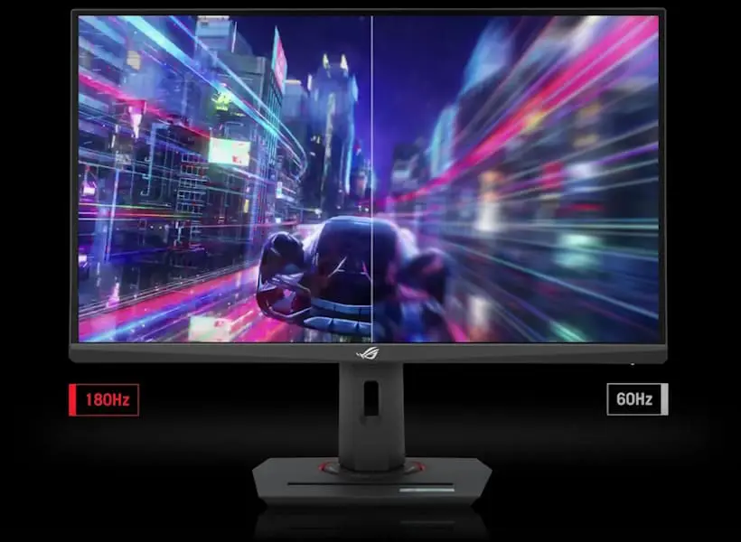 ASUS ROG Strix XG27ACS Gaming Monitor - 27 inch, 2K (2560x1440), IPS, 180Hz, 1ms GTG, ELMB, G-Sync compatible, FreeSync, DisplayHDR™ 400, Tripod socket 27 XG27ACS page 4