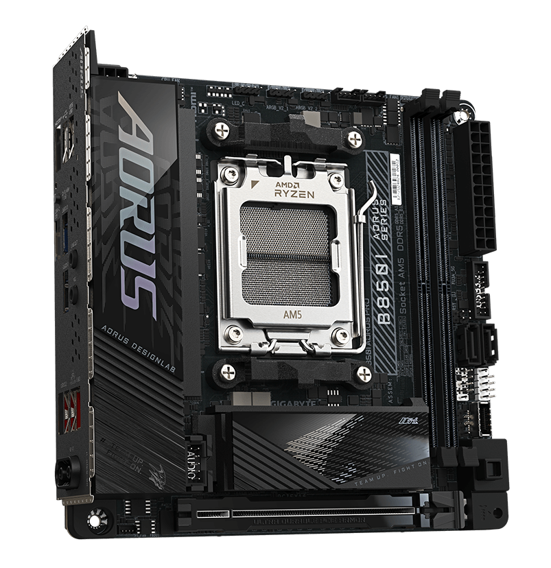 GIGABYTE B850I AORUS PRO - iTX Mainboard 19 hero 1