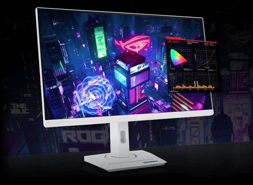 ASUS ROG Strix XG27ACS-W Gaming Monitor - White, 27 inch, 2K (2560x1440), IPS, 180Hz, 1ms GTG, ELMB, G-Sync compatible, FreeSync, DisplayHDR™ 400, Tripod socket 38 page 5