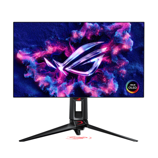 ASUS ROG Swift OLED PG27AQDP Gaming Monitor - 27 inch, QHD (2560 x 1440), WOLED panel, 480 Hz (above 360Hz), 0.03 ms (GTG), G-SYNC Compatible