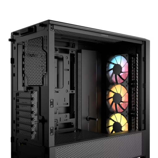CORSAIR FRAME 4000D RS ARGB Black Modular Mid Tower PC Case - Tempered Glass, 3x RS120 ARGB fans