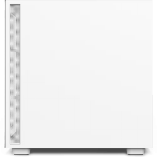 NZXT H7 Elite RGB Matte White (2024) Premium ATX Mid-Tower Case - All White, 3x F140 RGB Core Fan + 1x F140Q Fan + RGB Controller