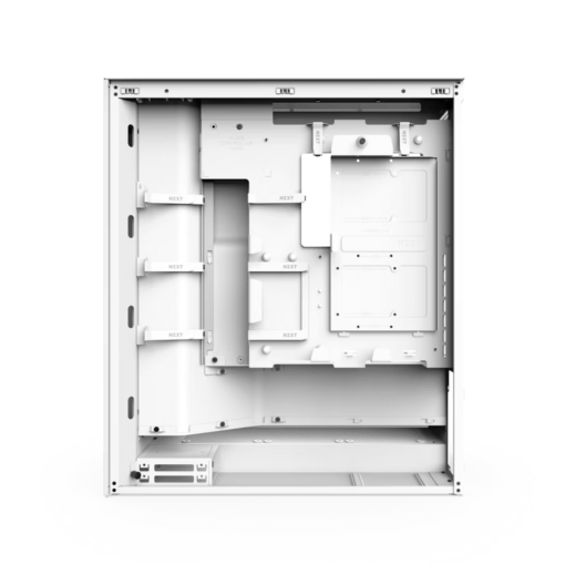 NZXT H7 Flow RGB Matte White (2024) Mid-Tower ATX Airflow Case - All White, F360 RGB Core Fan