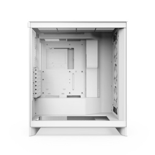 NZXT H7 Flow RGB Matte White (2024) Mid-Tower ATX Airflow Case - All White, F360 RGB Core Fan