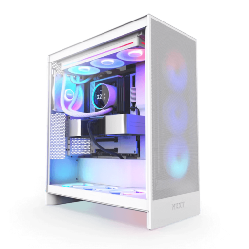 NZXT Kraken Elite 360 RGB V2 White AIO Liquid CPU Cooler - 2.72 inch IPS LCD & RGB, 360mm radiator, F360 RGB Core Fan