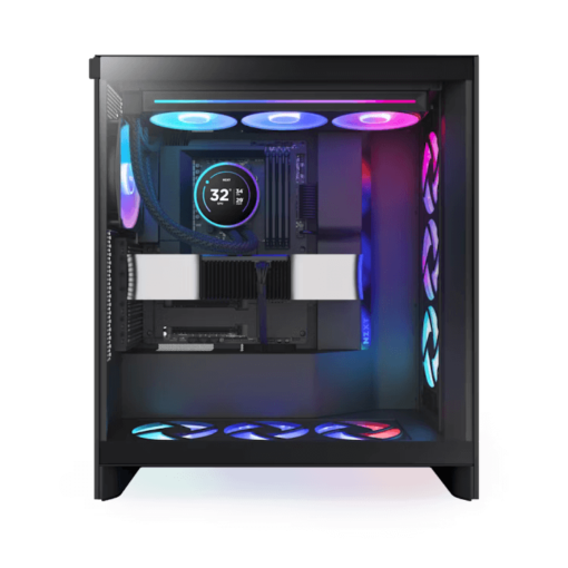 NZXT Kraken Elite 360 RGB V2 Black AIO Liquid CPU Cooler - 2.72 inch IPS LCD & RGB, 360mm radiator, F360 RGB Core Fan