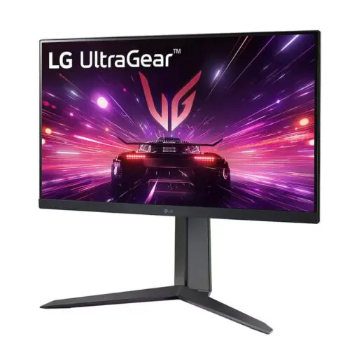 LG Ultragear 24GS65F-B Gaming Monitor - 24 inch FHD (1920x1080), 180Hz, IPS 1ms (GtG), HDR10, sRGB 99%, IPS 16:9
