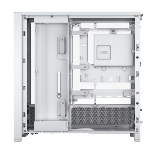 CORSAIR FRAME 4000D White Tempered Glass Modular Mid Tower PC Case