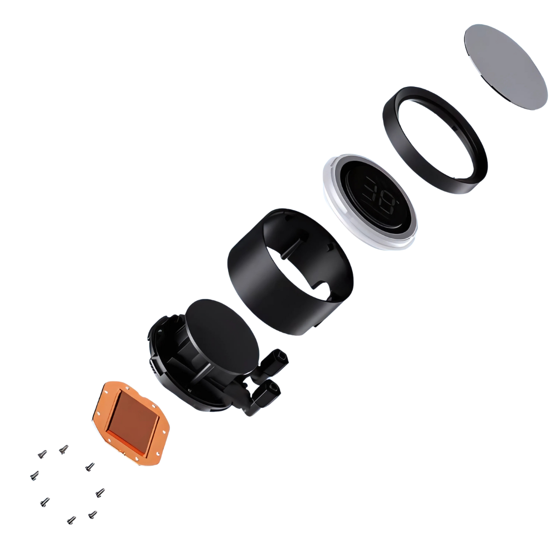 JONSBO TH-360 Black AIO Liquid Cooling - 360mm radiator, Single Frame Unit 3x120mm 3Pin ARGB Fans 35 5.2