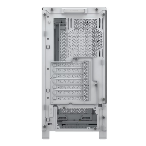 CORSAIR FRAME 4000D White Tempered Glass Modular Mid Tower PC Case
