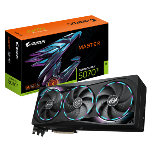 GIGABYTE AORUS GeForce RTX 5070Ti MASTER 16G (GV-N507TAORUS M-16GD) Graphics Card