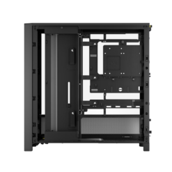CORSAIR FRAME 4000D Black Tempered Glass Modular Mid Tower PC Case 28 CC 9011290 WW 01 pic 13