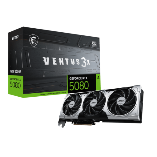 MSI GeForce RTX 5080 16G VENTUS 3X OC PLUS Graphics Card