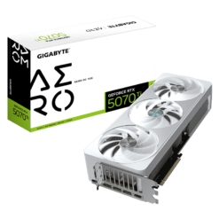 GIGABYTE GeForce RTX 5070Ti AERO OC 16G (GV-N507TAERO OC-16GD) Graphics Card
