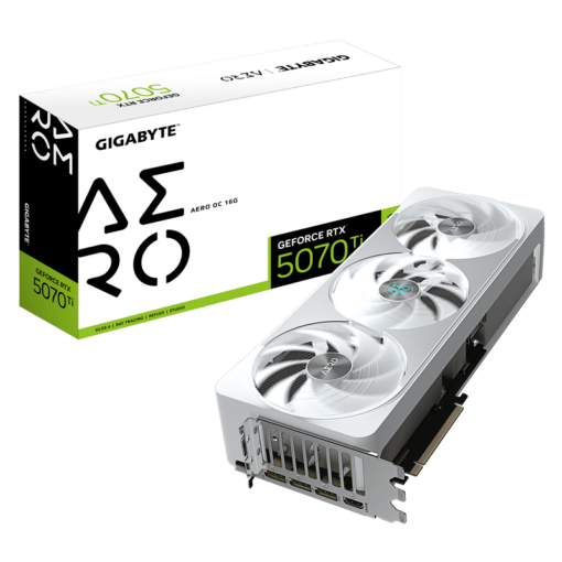 GIGABYTE GeForce RTX 5070Ti AERO OC 16G (GV-N507TAERO OC-16GD) Graphics Card