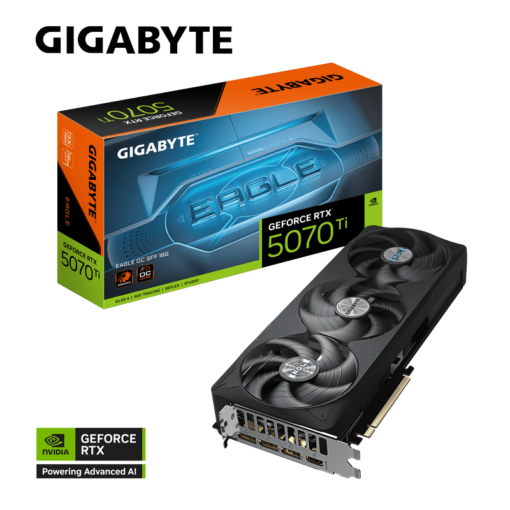 GIGABYTE GeForce RTX 5070Ti EAGLE OC SFF 16G (GV-N507TEAGLE OC-16GD) Graphics Card
