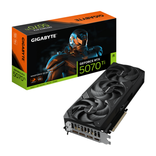 GIGABYTE GeForce RTX 5070Ti WINDFORCE OC SFF 16G (GV-N507TWF3OC-16GD) Graphics Card