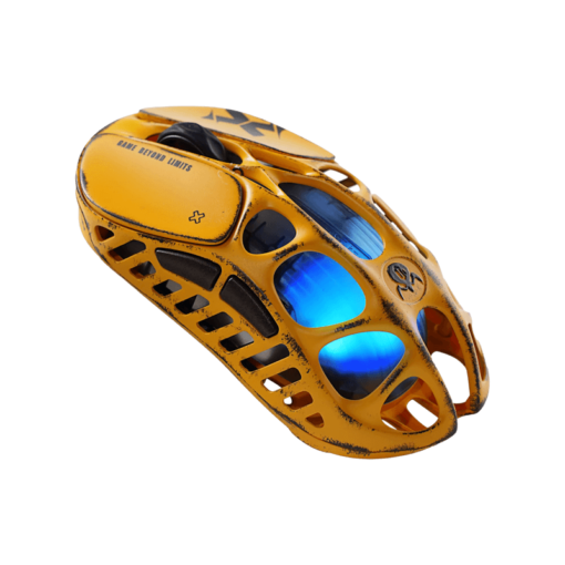 GravaStar Mercury X Wireless Gaming Mouse - 49g, 1000Hz polling rate, Tri-Mode, RGB Lighting
