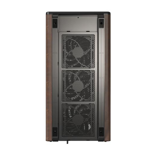 Montech HS Heritage Pro Black Gaming Case Pro - iTX, Steel, Leather, 4x GF120mm fans