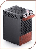 Jonsbo T6 Black iTX Case - Aluminum, Multifunctional Handle, Walnut Panel 26 Jonsbo T6 page pc 4 3