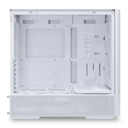 Lian Li LANCOOL 207 White Case - 2x140mm ARGB front, 2x120mm PWM Fans Pre-Installed, USB Type-C Port, Tempered Glass Side Panel