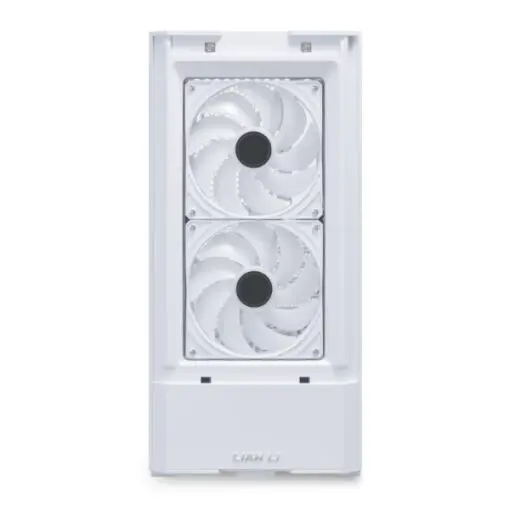 Lian Li LANCOOL 207 White Case - 2x140mm ARGB front, 2x120mm PWM Fans Pre-Installed, USB Type-C Port, Tempered Glass Side Panel