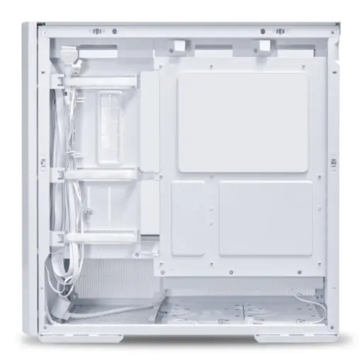Lian Li LANCOOL 207 White Case - 2x140mm ARGB front, 2x120mm PWM Fans Pre-Installed, USB Type-C Port, Tempered Glass Side Panel