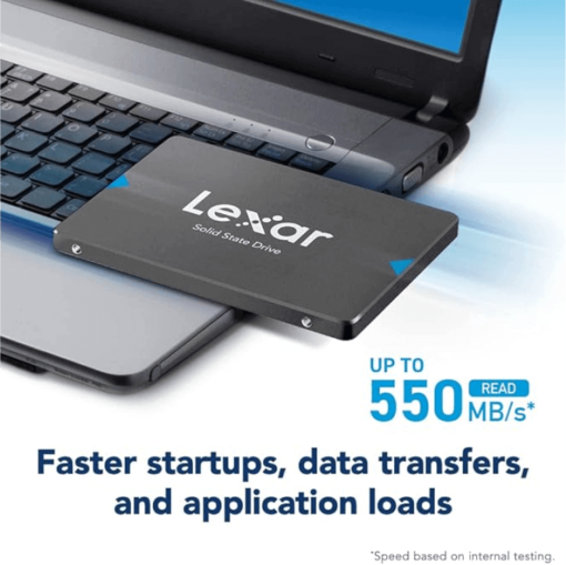 Lexar NS100 512GB SSD - SATA III, 2.5 inch