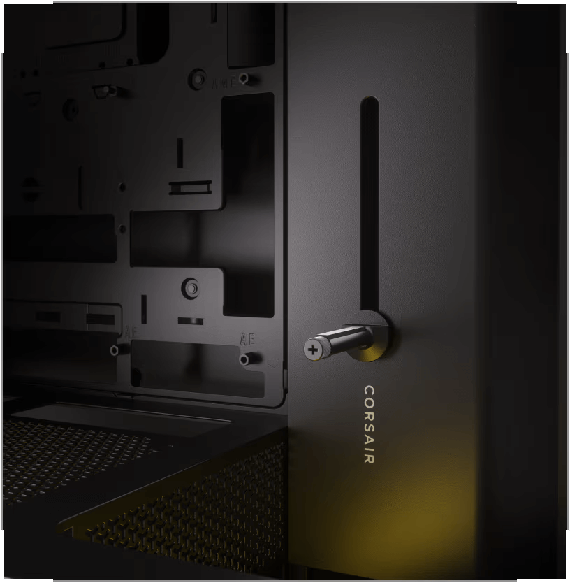 CORSAIR FRAME 5000D RS ARGB Black Modular Mid Tower PC Case - Tempered Glass, 4x RS140 ARGB fans 20