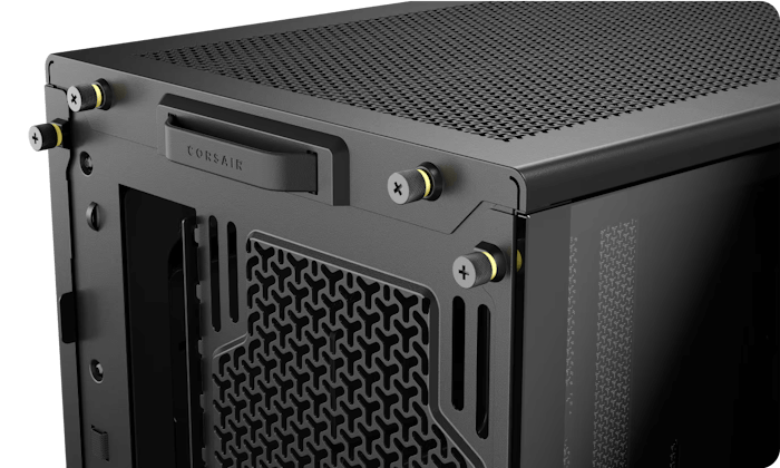 CORSAIR FRAME 4000D RS ARGB Black Modular Mid Tower PC Case - Tempered Glass, 3x RS120 ARGB fans 33