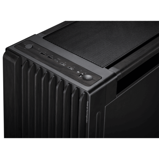 ASUS ProArt PA602 Wood Edition E-ATX PC Case - Black, 420mm radiator, USB 20Gbps support