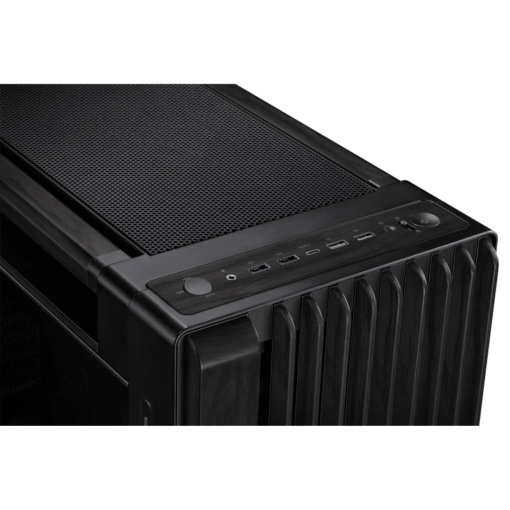 ASUS ProArt PA602 Wood Edition E-ATX PC Case - Black, 420mm radiator, USB 20Gbps support
