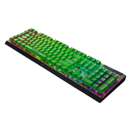 Razer BlackWidow V4 X Minecraft Edition Gaming Mechanical Keyboard - Full Size Wired, Chroma RGB, Razer Green Switch, US Layout, FRML