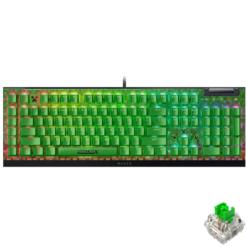 Razer BlackWidow V4 X Minecraft Edition Gaming Mechanical Keyboard - Full Size Wired, Chroma RGB, Razer Green Switch, US Layout, FRML