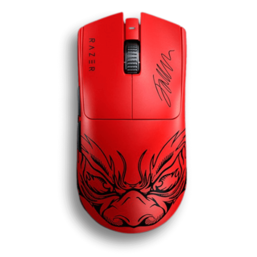 Razer Viper V3 Pro Faker Edition Gaming Mouse - Red, 54g Ultra-Lightweight, 35K Optical Sensor Gen-2, 35K Optical Sensor Gen-2