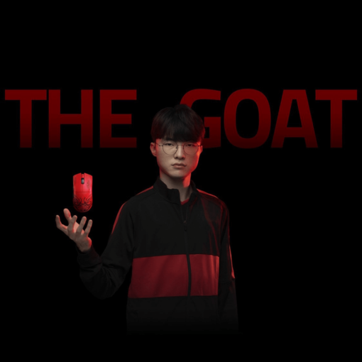 Razer Viper V3 Pro Faker Edition Gaming Mouse - Red, 54g Ultra-Lightweight, 35K Optical Sensor Gen-2, 35K Optical Sensor Gen-2