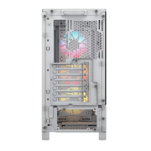 CORSAIR FRAME 4000D RS ARGB White Modular Mid Tower PC Case - Tempered Glass, 3x RS120 ARGB fans