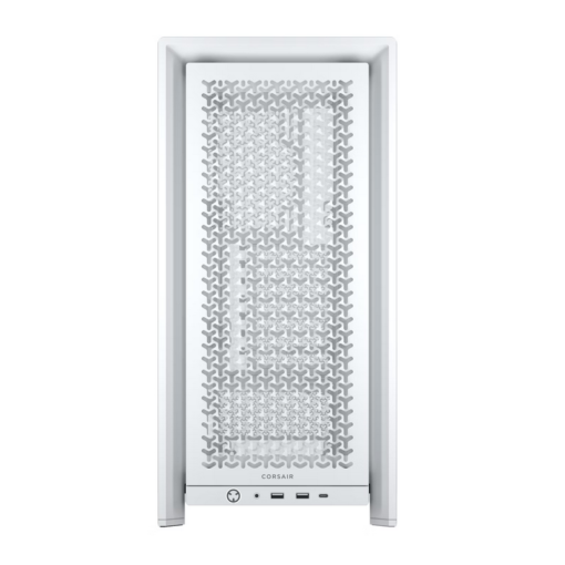 CORSAIR FRAME 4000D White Tempered Glass Modular Mid Tower PC Case