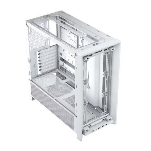 CORSAIR FRAME 4000D White Tempered Glass Modular Mid Tower PC Case