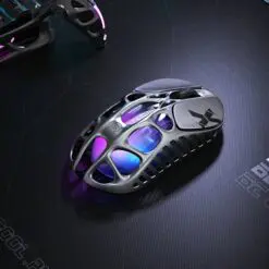gravastar Mercury X Silver gaming mouse RGB lighting advanced sensor comfortable grip