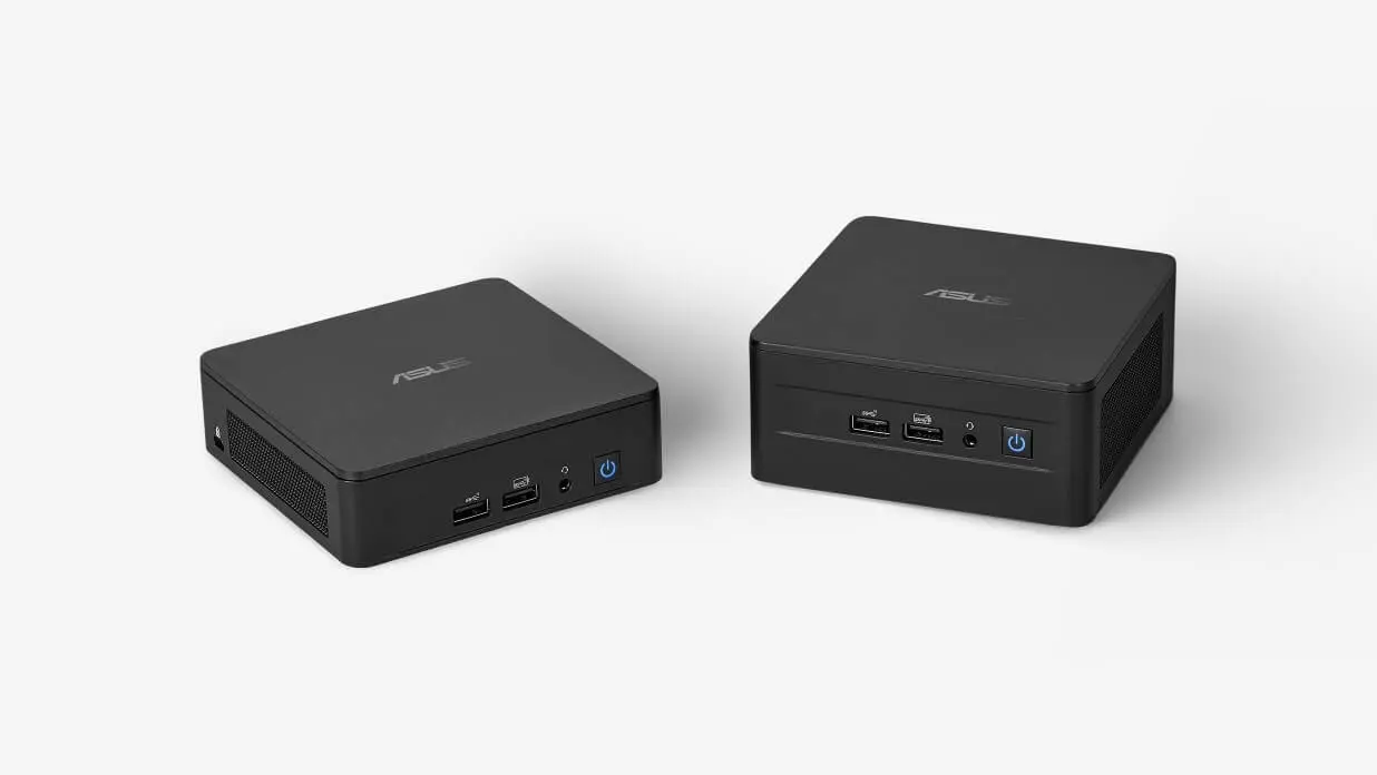 ASUS NUC 13 PRO Tall Mini PC (RNUC13ANHI500001I) - Intel Core i5-1340P, 2xDDR4-3200, 3xNVMe, SATA, 2x HDMI 2.1, 2x Thunderbolt, VESA MOUNT 29 main 1