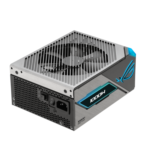ASUS ROG Thor 1000W Platinum III Gaming PSU (ROG-THOR-1000P3-GAMING) - 1000W, ATX 3.1 compatible, magnetic OLED display, 80 Plus Platinum