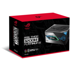 ASUS ROG Thor 1200W Platinum III Gaming PSU (ROG-THOR-1200P3-GAMING) - 1200W, ATX 3.1 compatible, magnetic OLED display, 80 Plus Platinum 13 rog thor 1200p3 gaming pic 7