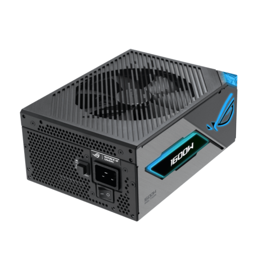 ASUS ROG Thor 1600W Platinum III Gaming PSU (ROG-THOR-1600T3-GAMING) - 1600W, ATX 3.1 compatible, magnetic OLED display, 80 Plus Titanium