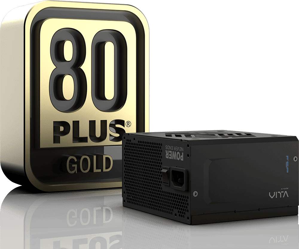 FSP VITA GM 1000W ATX 3.1 PCIe 5.1 Fully modular PSU - 80 Plus Gold 23 s04 80plus