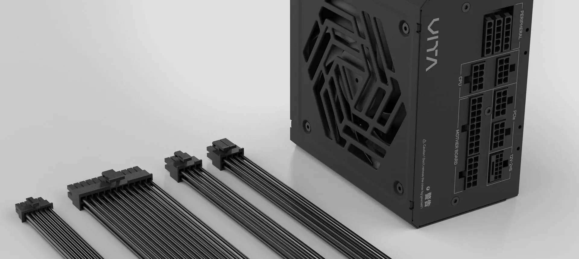 FSP VITA GM 1000W ATX 3.1 PCIe 5.1 Fully modular PSU - 80 Plus Gold 36 s11 bg 1000w